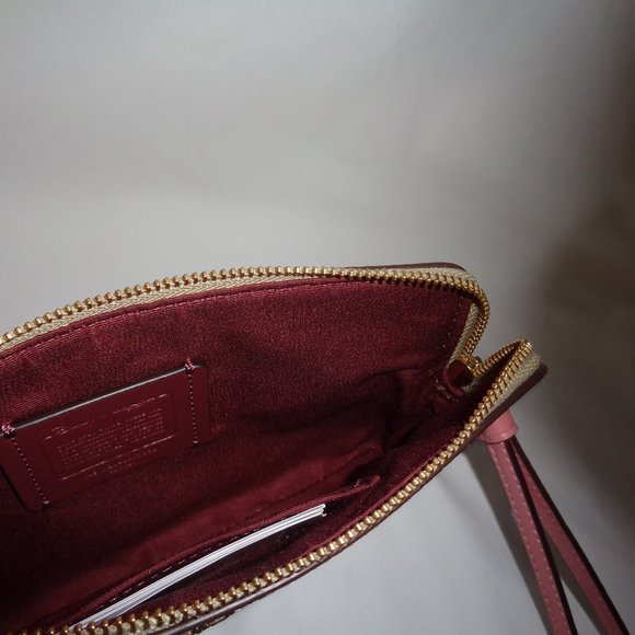 Coach C3358 Signature Disney X Corner Zip Wristlet - Picture 7 of 7